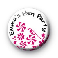 Custom flower Hen party