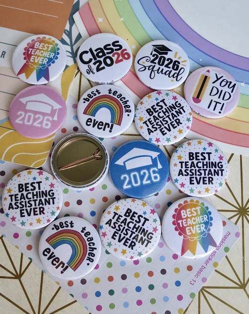Class Of 2026 Badges