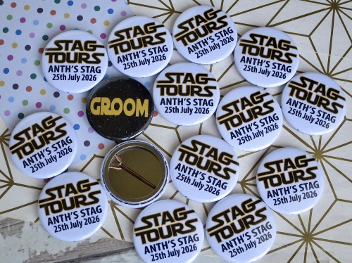 Stag Tours Stag Party Badges