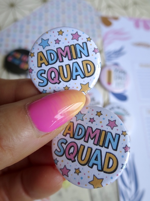 Admin Squad Badges