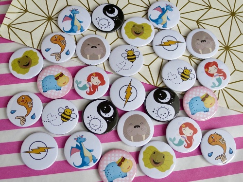 Animal Insect And Fish Badges