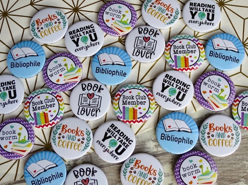 Reading And Book Badges