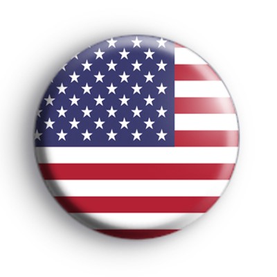American Flag Badge : Kool Badges