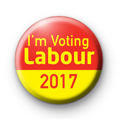 2017 General Political Party Election Labour Corbyn 25mm Button Badge