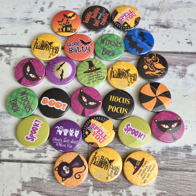 Halloween Badges & Spooky Button Badges