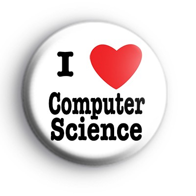I Love Computer Science badge : Kool Badges
