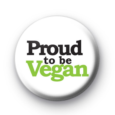 Proud To Be A Vegan Badge Kool Badges proud to be a vegan badge kool badges