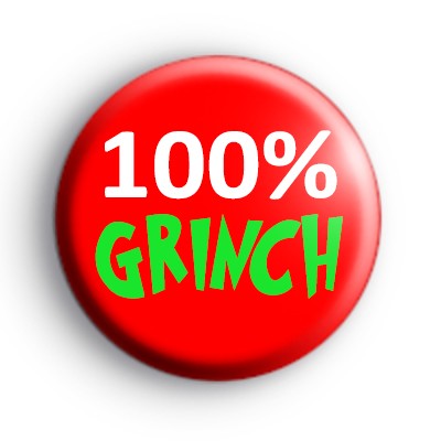 100% Grinch Badge