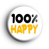 100% Happy Badge