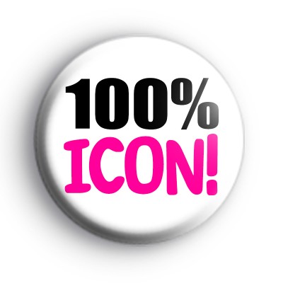 100% Icon Badge