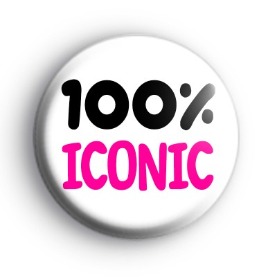 100% Iconic Badge