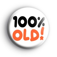 100% Old Badge