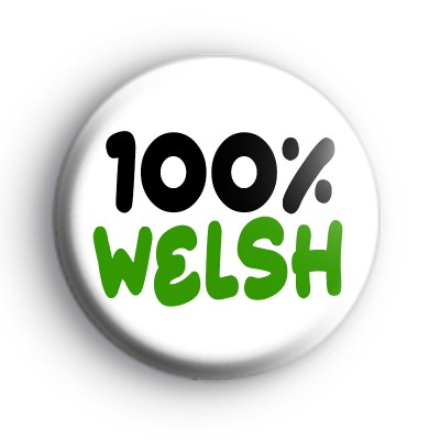 100% Welsh Badge