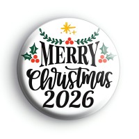 2026 Merry Christmas Badge