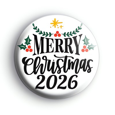 2026 Merry Christmas Badge