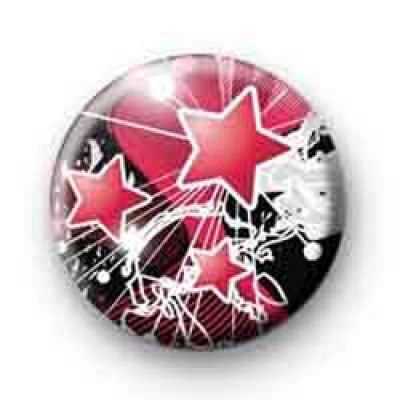 Three pink stars badges