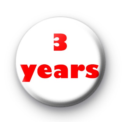 3 Years custom badge