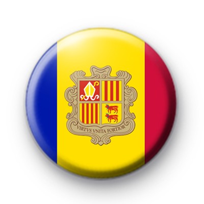 Andorra Flag Badge