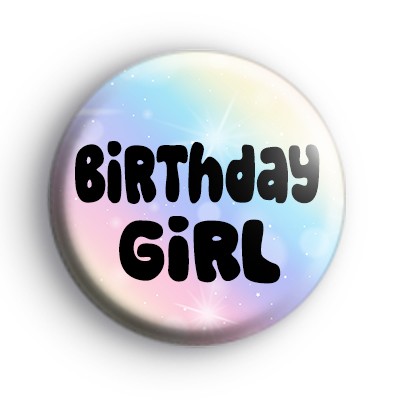 Fun Birthday Girl Badge