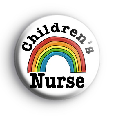 Childrens Nurse Rainbow Badge
