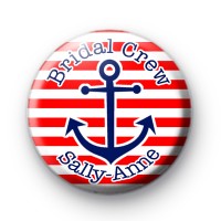 Custom Anchor Hen Party Name Badge