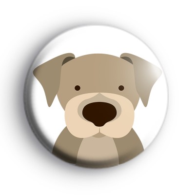 Big Dog Button Badge