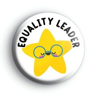 Equality Leader Star Badge Button Badges