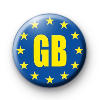 Pro EU GB Flag Badge