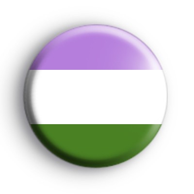 Genderqueer Flag Badge