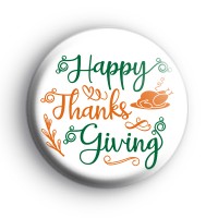 Happy Thanksgiving Badge