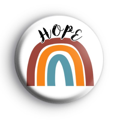 Hope Autumn Rainbow Badge