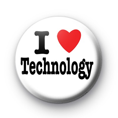 I Love Technology Badge