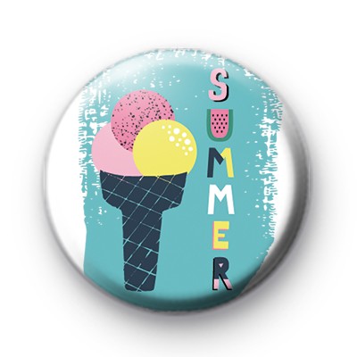 Ice Cream Summer Fun Badge