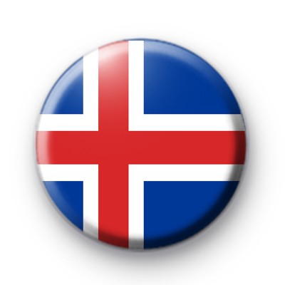 Icelandic Flag Badge