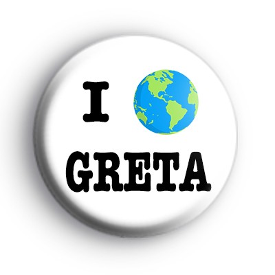 I Love Greta ECO Badge