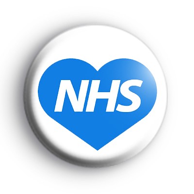 Love Heart NHS Badge