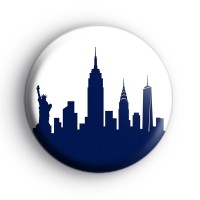 New York City Skyline Badges