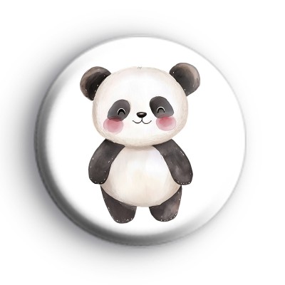 Baby Panda Bear Badge
