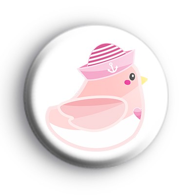 Seagull Pink  Badge