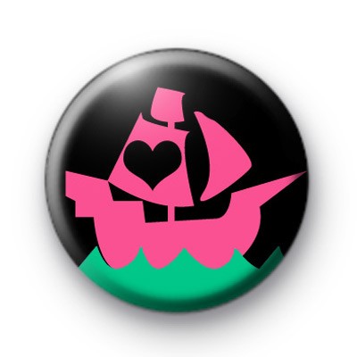 Pirate Ship Button Badges