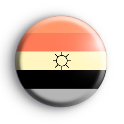 Solarian Pride Flag Button Badge