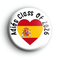Adios Class of 2026 Spanish Badge