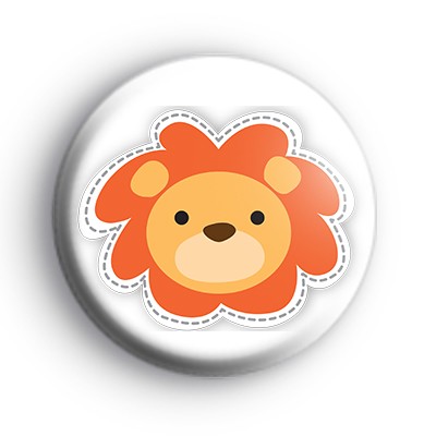 Lion King Big Cat Button Badge