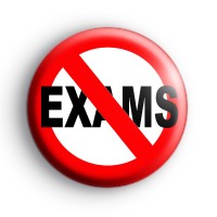 No Exams Badge