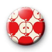 Red Apple Pattern Badge