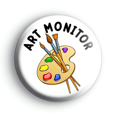 Art Monitor Badge