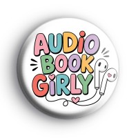 Audiobook Girly Badge