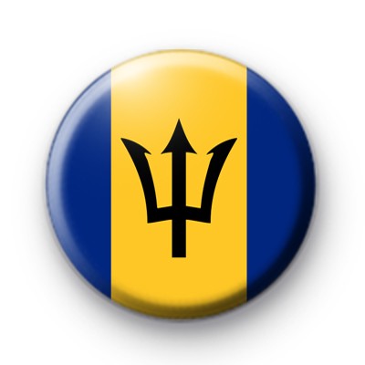 Barbados Flag Pin Badge