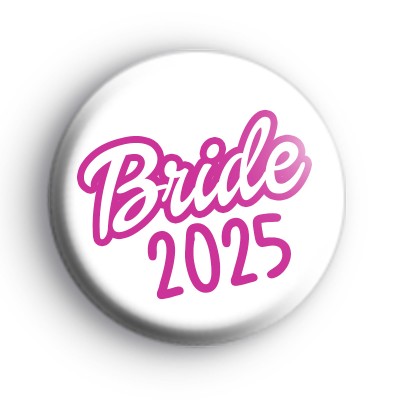 Barbie Bride 2025 Badges