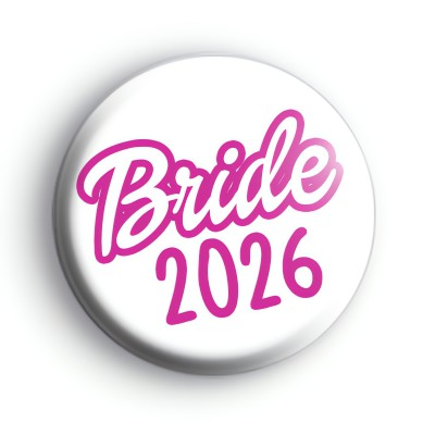 Barbie Bride 2026 Badges